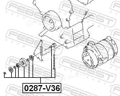 Febest 0287-V36