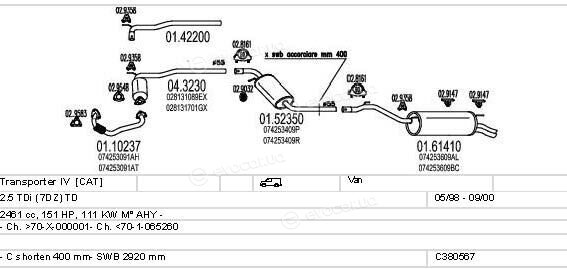 MTS C380567002531