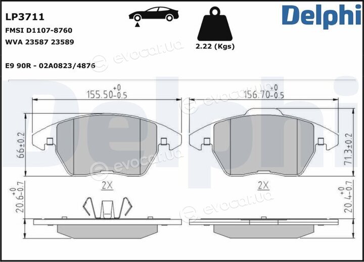 Delphi LP3711