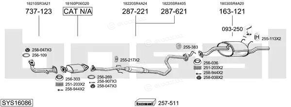 Bosal SYS16086