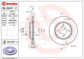 Brembo 09.D247.11