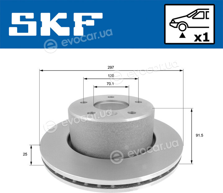 SKF VKBD 80646 V1