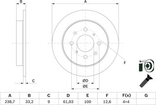 Bosch 0 986 479 F34