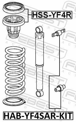 Febest HAB-YF4SAR-KIT