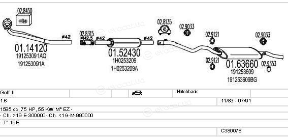 MTS C380078002872