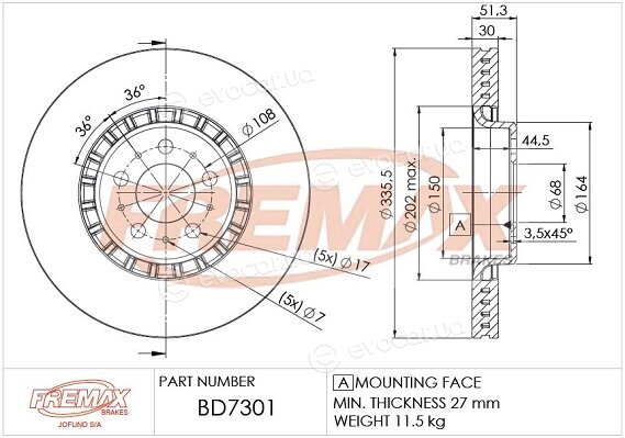 Fremax BD-7301