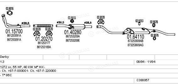 MTS C380057002853