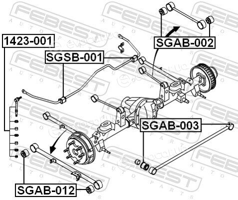 Febest SGAB-012