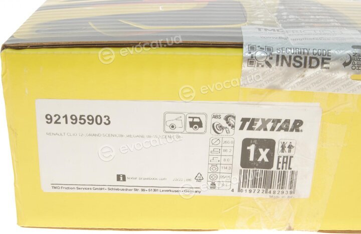 Textar 92195903