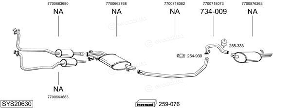 Bosal SYS20630