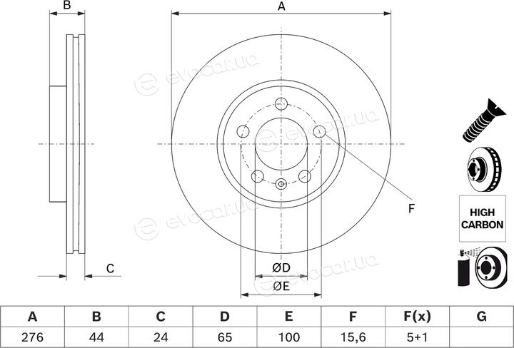 Bosch 0 986 479 H71