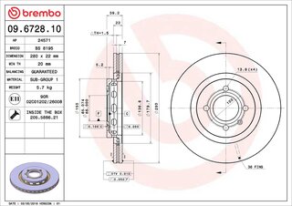 Brembo 09.6728.10