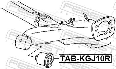 Febest TAB-KGJ10R