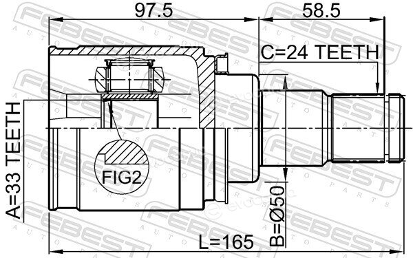 Febest 0411-CY3MTLH