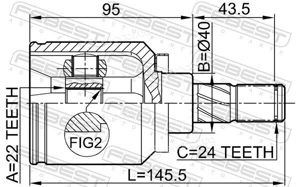 Febest 0211-N16