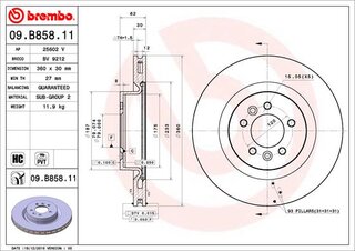 Brembo 09.B858.11