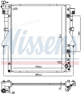 Nissens 606548