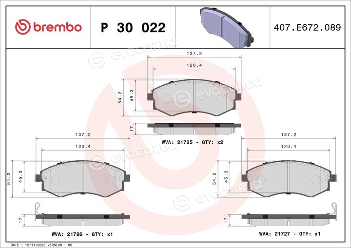Brembo P 30 022