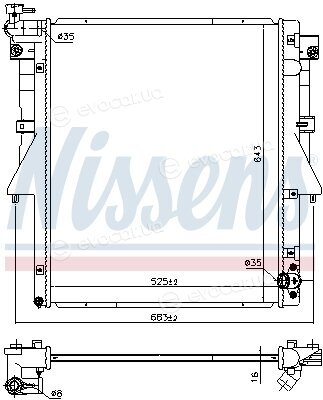 Nissens 606549