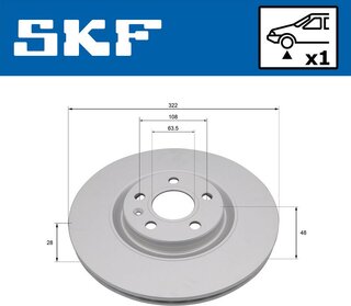 SKF VKBD 81404 V1