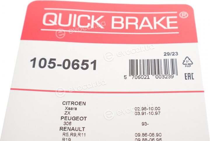 Kawe / Quick Brake 105-0651