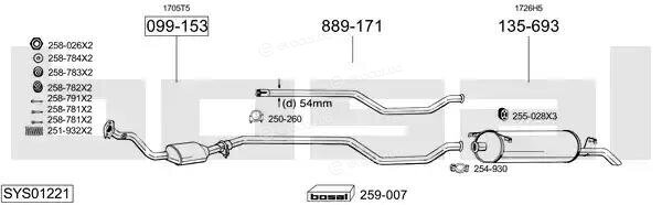 Bosal SYS01221