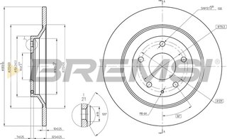 Bremsi CD8609S