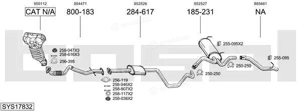 Bosal SYS17832