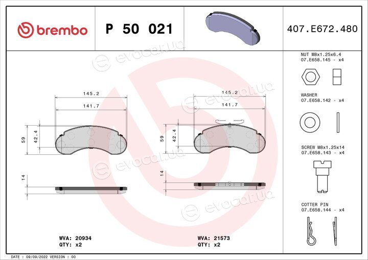 Brembo P 50 021
