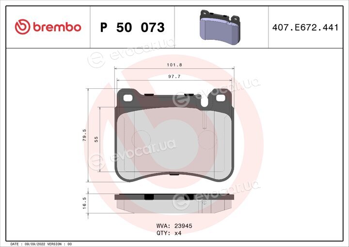 Brembo P 50 073X
