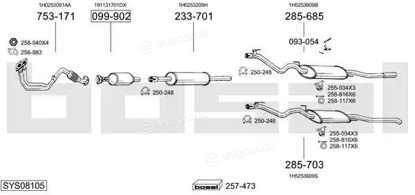 Bosal SYS08105