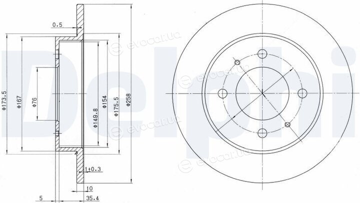 Delphi BG3070