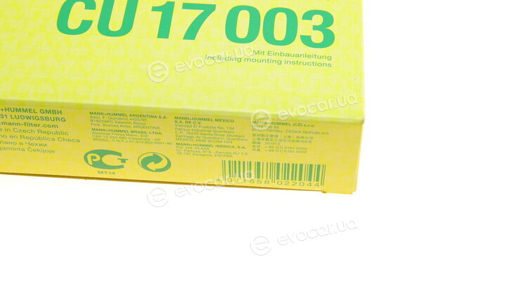 Mann CU 17 003