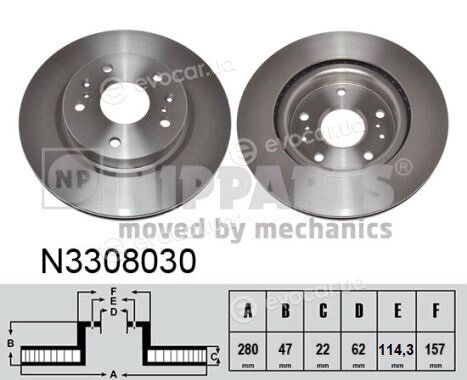 Nipparts N3308030