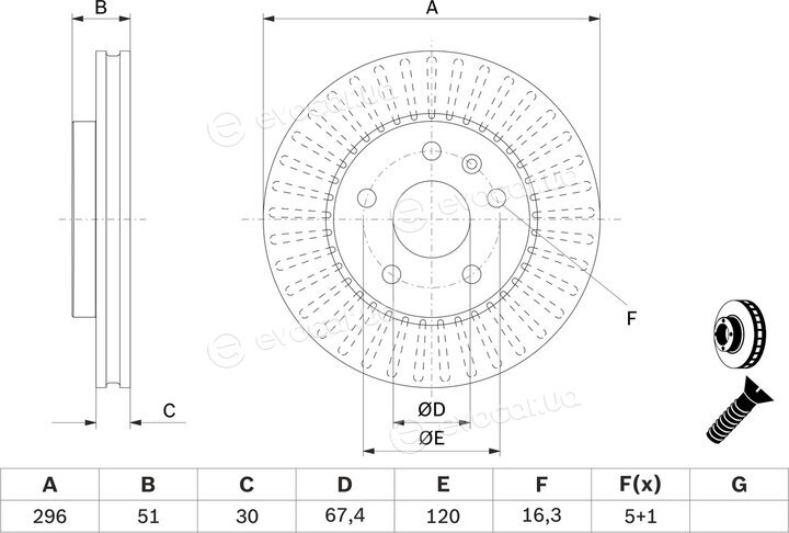 Bosch 0 986 479 C65