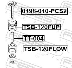 Febest 0198-010-PCS2