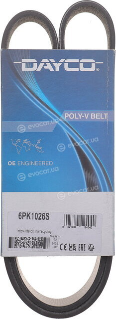 Dayco 6PK1026S