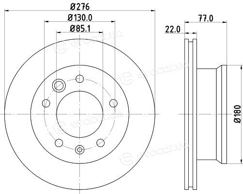 Hella Pagid 8DD 355 111-001