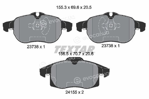 Textar 2415501
