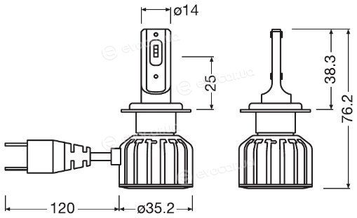 Osram 64210DWBRT-2HFB