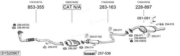 Bosal SYS20907