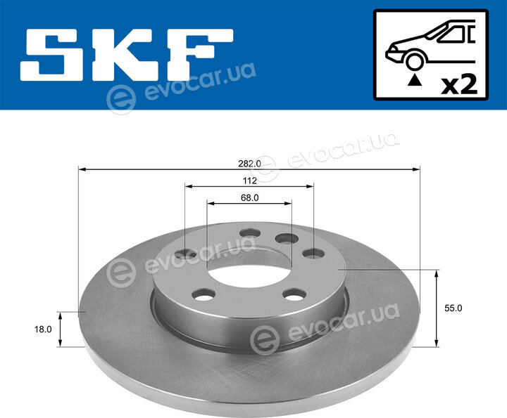 SKF VKBD 80681 S2