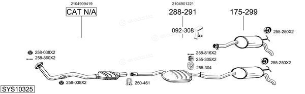 Bosal SYS10325