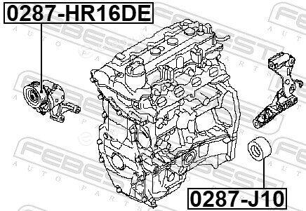 Febest 0287-HR16DE