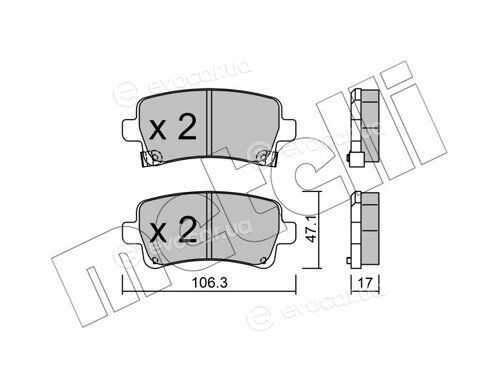 Metelli 22-0844-0