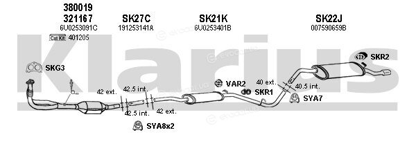 Klarius 780012U