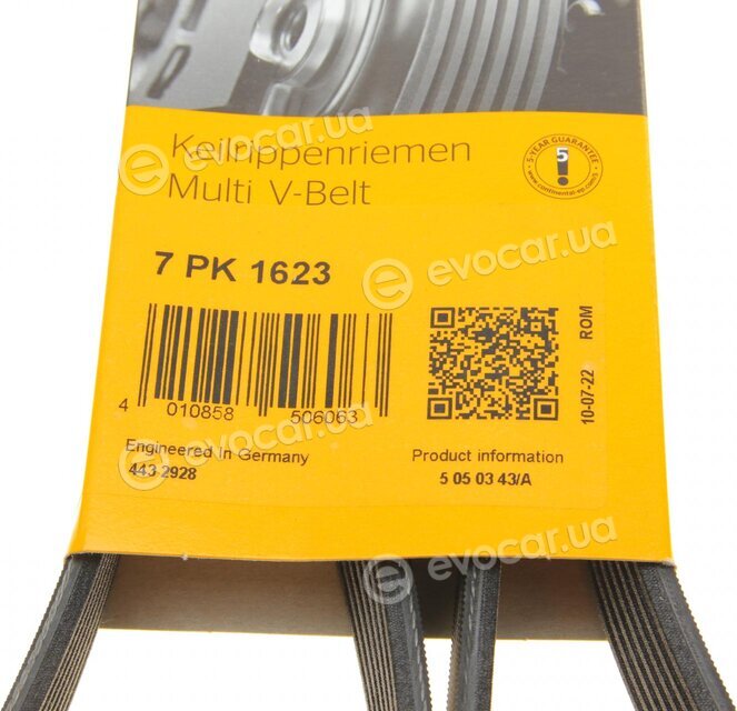 Continental 7PK1623