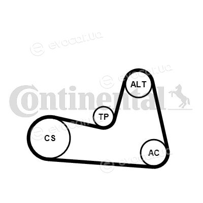 Continental 6PK1200K2