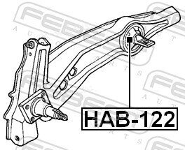 Febest HAB-122