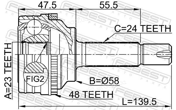 Febest 0110-035A48